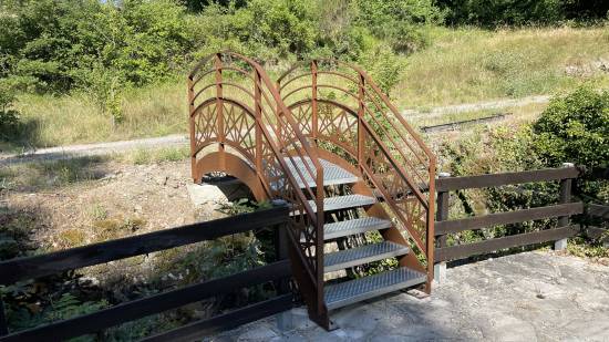 Passerelle de jardin